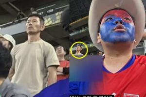 耻辱败北！韩博主捕捉到孙兴慜父亲观赛瞬间，面容凝重！