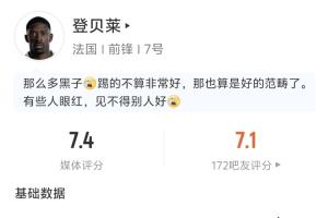 助攻打破僵局!登贝莱全场表现:1次助攻 2次射门0球进 2次尝试过人1次成功