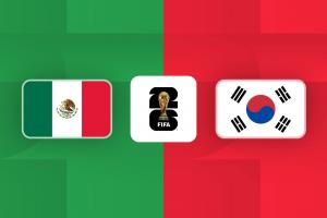 世界杯：墨西哥对阵韩国首发阵容：希门尼斯对垒孙兴慜，李刚仁与金玟哉登场