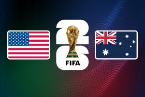 世界杯：美澳对决首发阵容公布，普利西奇受伤缺阵，麦肯尼、巴洛贡领衔登场