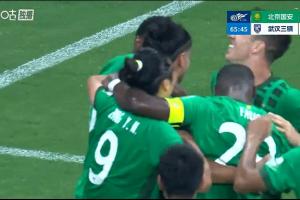 打破僵局！拉莫斯第66分钟角球头球破门，国安1-0领先三镇